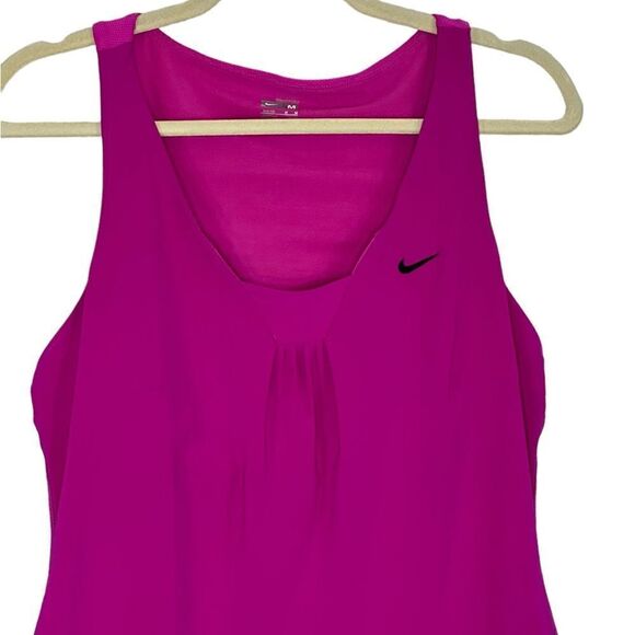 Nike Dri-Fit Tennis Dress in Magenta and Black | Size M - Picture 5 of 7